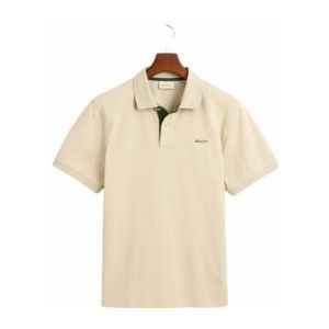 Polo GANT Men Contrast Pique Polo Silky Beige-L