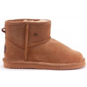 Pantoffel Warmbat Kids Wallaby Suede Cognac-Schoenmaat 33