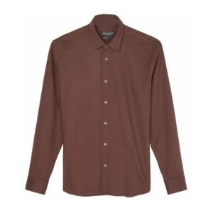 Overhemd Marc O'Polo Men 230732942476 Chocolate Bean-S