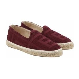 OAS - Burgundy Terrace - Espadrilles - Rood - 100% Katoen - Jute Zool