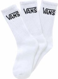 Sok Vans Kids Classic Crew White (3 pack)-Schoenmaat 26,5 - 31