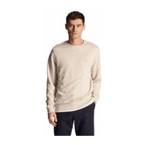 Trui Lyle & Scott Men Tonal Eagle Crew Neck Sweatshirt Cove-M