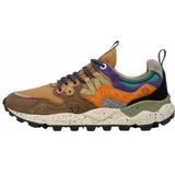 Flower Mountain Unisex Yamano 3 Uni Suede Nylon Taupe Beige Zucca-Schoenmaat 37