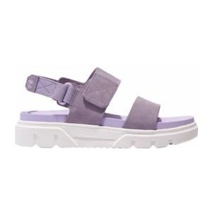 Timberland Womens Grayfield Sandal 2 Strap Medium Purple Suede-Schoenmaat 38,5