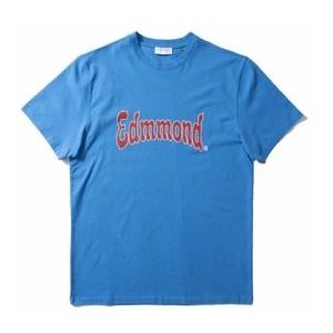 T-Shirt Edmmond Studios Men Curly Plain Blue-S