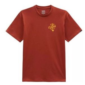 T-Shirt Vans Men Sixty Sixers Club SS Tee Burnt Henna-XL