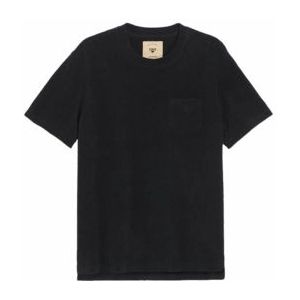 T-Shirt OAS Men Black Terry Tee-XL