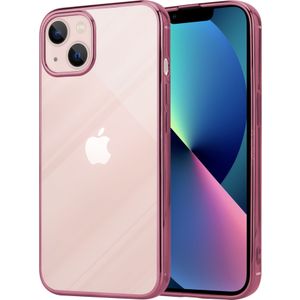 ShieldCase Metallic bumper case iPhone 13 mini (roze)