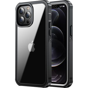 ShieldCase Drielaags hoesje iPhone 13 Pro (transparant-zwart)