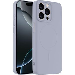 ShieldCase iPhone 14 Pro Max Siliconen MagSafe back cover (lila)