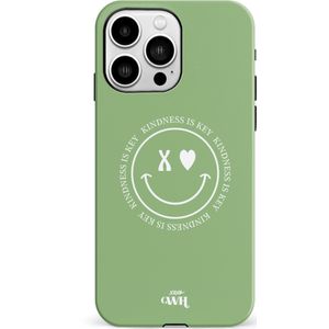 xoxo Wildhearts Kindness Is Key Green - iPhone 13 Pro Max hoesje