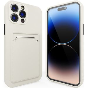 ShieldCase iPhone 11 Pro backcover hoesje met pashouder (wit)