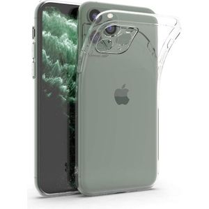 Shieldcase Siliconen hoesje met camera bescherming iPhone 11 Pro Max (transparant)