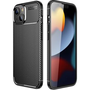 ShieldCase iPhone 14 Plus Carbon Fiber Case (zwart)