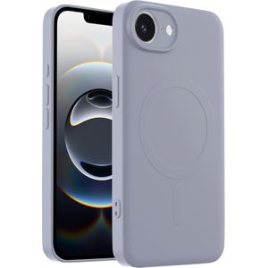 ShieldCase iPhone 16e Siliconen MagSafe back cover (lila)