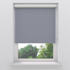 Rolgordijn Easy Verduisterend Steel Grey 110x190cm