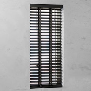 Houten Jaloezie 50 mm Smart Black 140x180cm