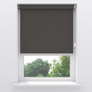 Elektrisch Rolgordijn Easy Soft Verduisterend Dark Grey 80x190cm