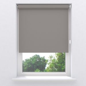 Elektrisch Rolgordijn Easy Texture verduisterend Light Grey 150x190cm