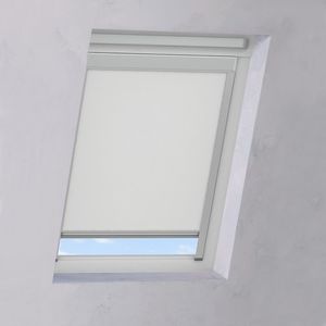 Dakraam Rolgordijn Smart Wit MK08 613x1212cm