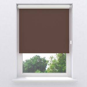 Elektrisch Rolgordijn Easy Verduisterend Brown 100x190cm