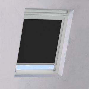 Dakraam Rolgordijn Smart Zwart CK02 383x595cm