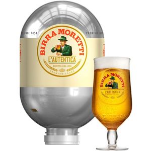 Birra Moretti Blade One-way-fust 8 Ltr
