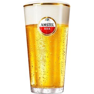 Amstel Glas Vaas  Gehard 25cl 12 stuks