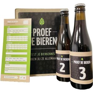 Bierbox "Proef De Bieren" 6x33cl