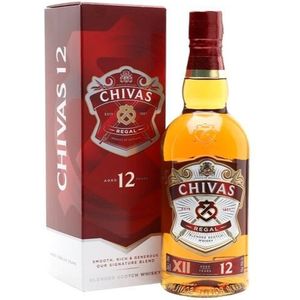 Chivas Regal 12Y fles 70cl + GB