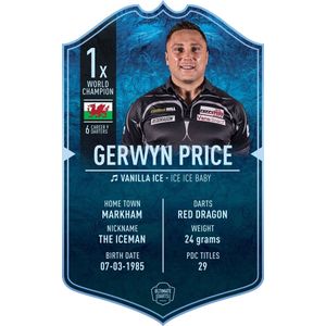 Ultimate Card Gerwyn Price | 37x25 cm