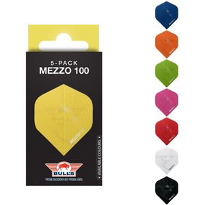 Bull's Mezzo 100 No.2 Pink Flights | 5-Pack