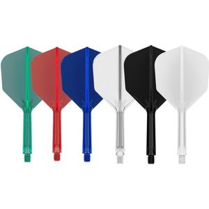 Target K-Flex White NO6 - Dart Flights - Medium