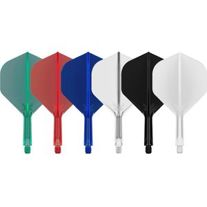 Target K-Flex Red NO2 - Dart Flights - Intermediate