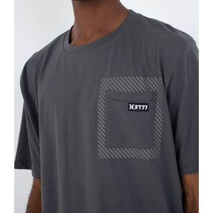 T-shirt kurzarm männer - toledo pocket|ion grey|m