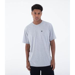 T-shirt kurzarm männer - icon|dk heather grey|xl
