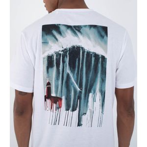 T-shirt kurzarm unisexe - nazaré |white|xxl