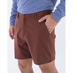 Kurze hosen 18" männer - phantom slub 3/4 waistband|hickory brown|34