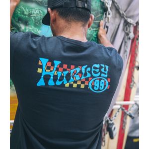 T-shirt kurzarm männer - everyday h2o-dri raceway slub|black|l