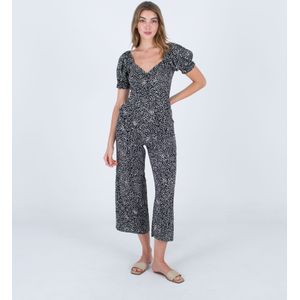 Jumpsuit lang frauen - animal|black|l