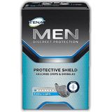 TENA - Men Active Fit - Incontinentiebeschermers - Zwart - 3 mm Dun