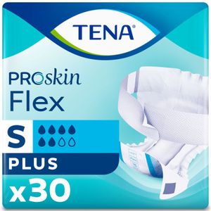 TENA Flex Plus ProSkin (S/ M/ L/ XL). 30 stuks. - 4 pakken
