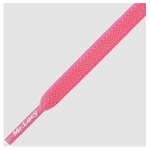 Mr. Lacy - Flexies - Neon Pink - Elastisch - 90 cm