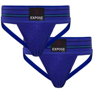 Expose Jockstrap - Ondergoed - Blauw - 2 pack