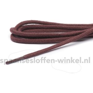 Cordial katoenen bordeaux schoenveters rond dikte 3 mm 70 cm