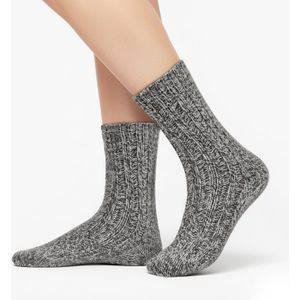 Arieszzz Norweger Geitenwollen Sokken - 6 Pack  - 50% Wol - Extra Warm & Ademend - Anti-Zweet - Unisex Winter- & Zomersokken