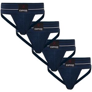 Expose Jockstrap - Ondergoed - Navy - 4 pack