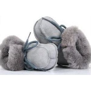 Baby sloffen grijs bernardino