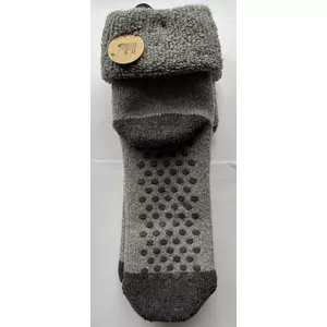 Alfven Ultra-thick Cashmere Slipper Home Socks, Warme Stoppersocken Winter Socks Women Fluffy 4-7 Non Slip für Den Winter (Grün
