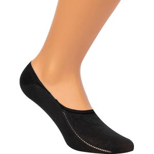 5 - Pack - Boru Bamboo by Steps - Sneakersokken - Zwart - Footies - Unisex